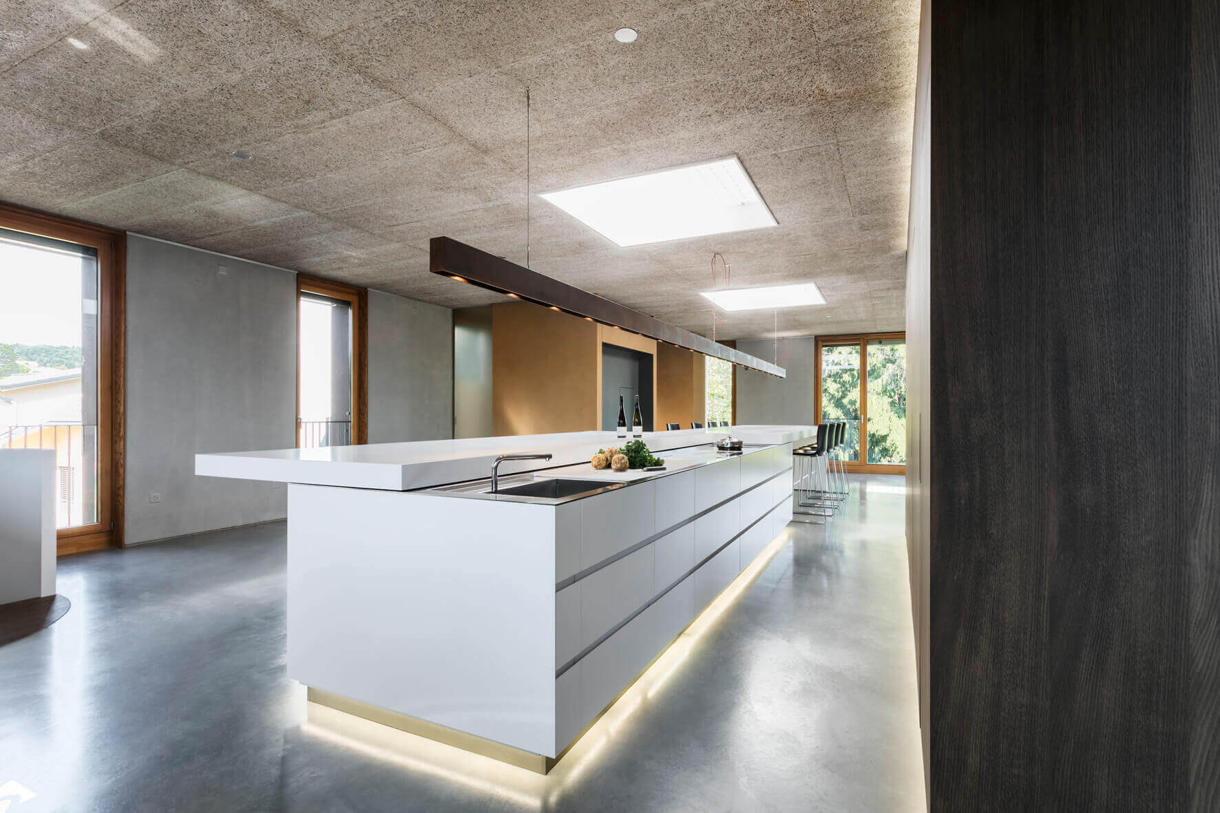 Weitläufigkeit & Freiheit: Bei dieser Loft-Küche trifft raffinierte ...