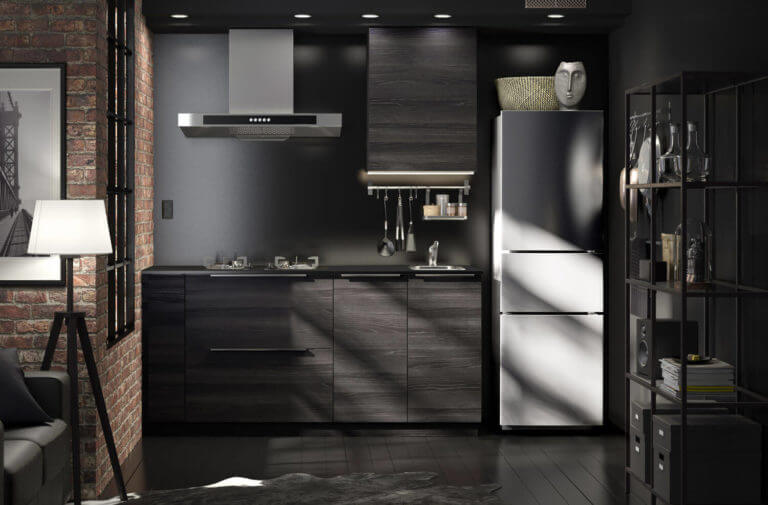 Schwarze Küche: Bilder & Ideen für dunkle Küchen - Küchenfinder