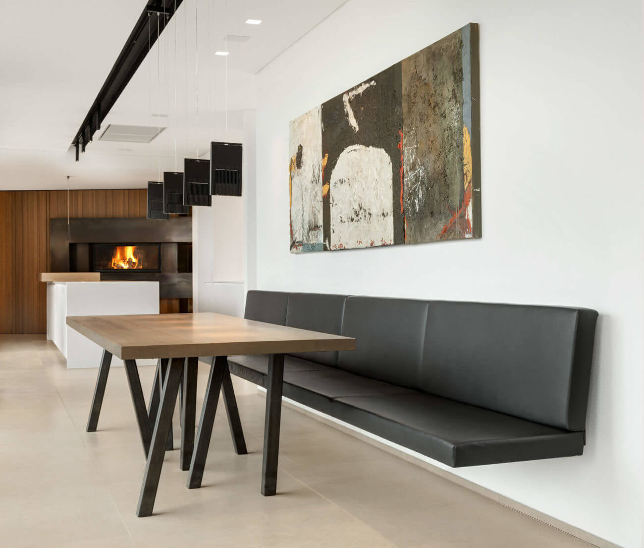 Küche mit Sitzbank Ideen und Bilder für Sitzbänke aus Holz und Leder
