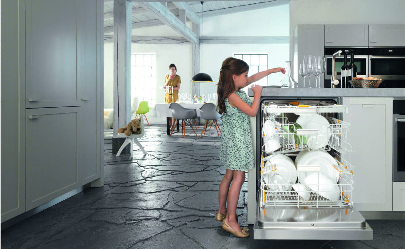 Spülmaschine optimal einräumen, Miele