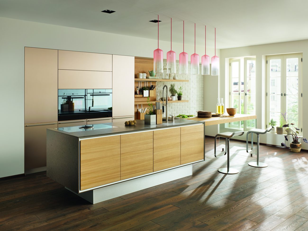 Arbeitsplatte mit Theke, Bar oder als Tisch: Schöne Ideen und Bilder