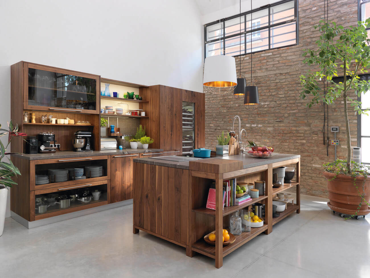 loft Küche von Team 7; Foto: Team 7