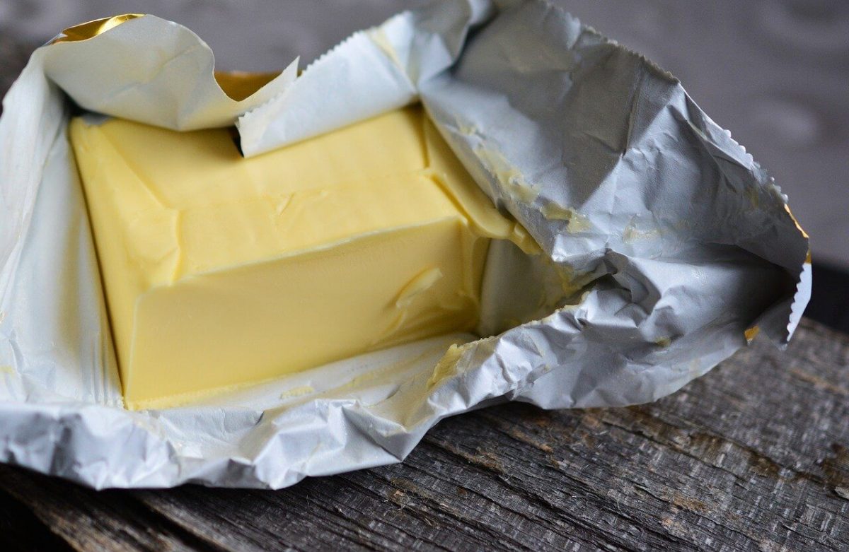Butter ist aufgrund des hohen Fettgehaltes lange haltbar