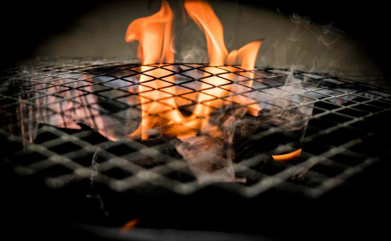 Grill vorheizen