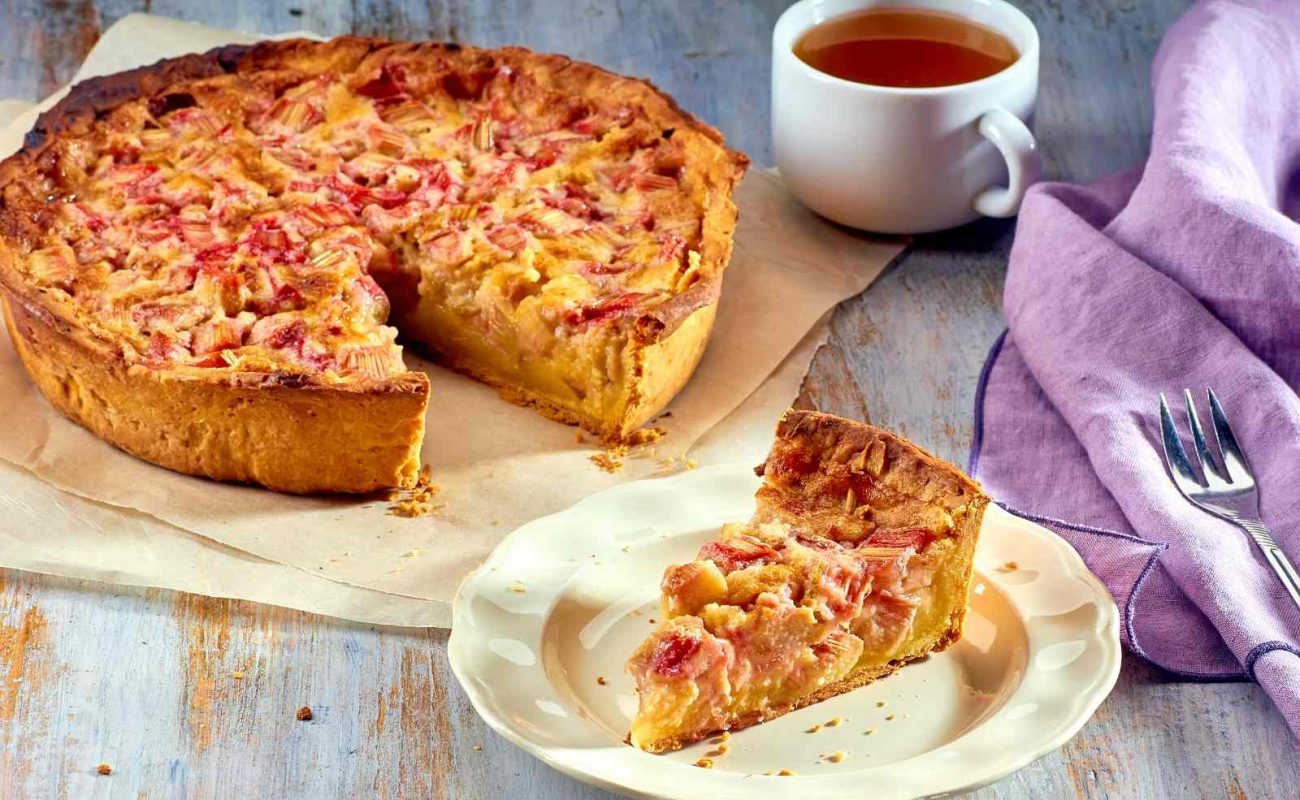 Rhabarber Streusel Kuchen