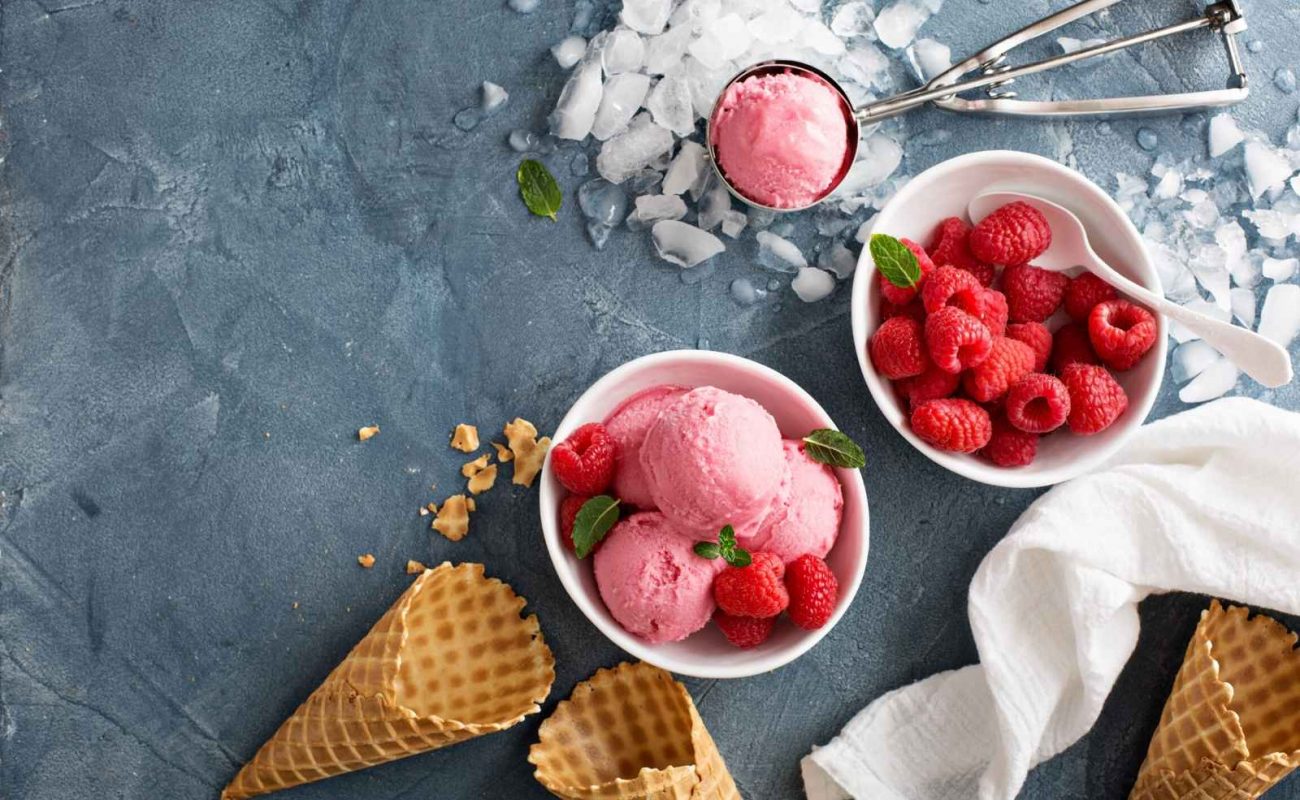 Eis ohne Eismaschine machen