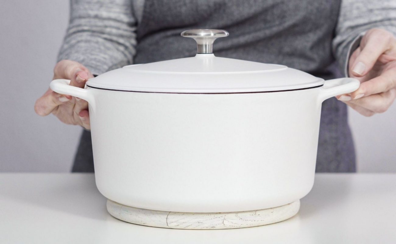 Emaille Topf backofen