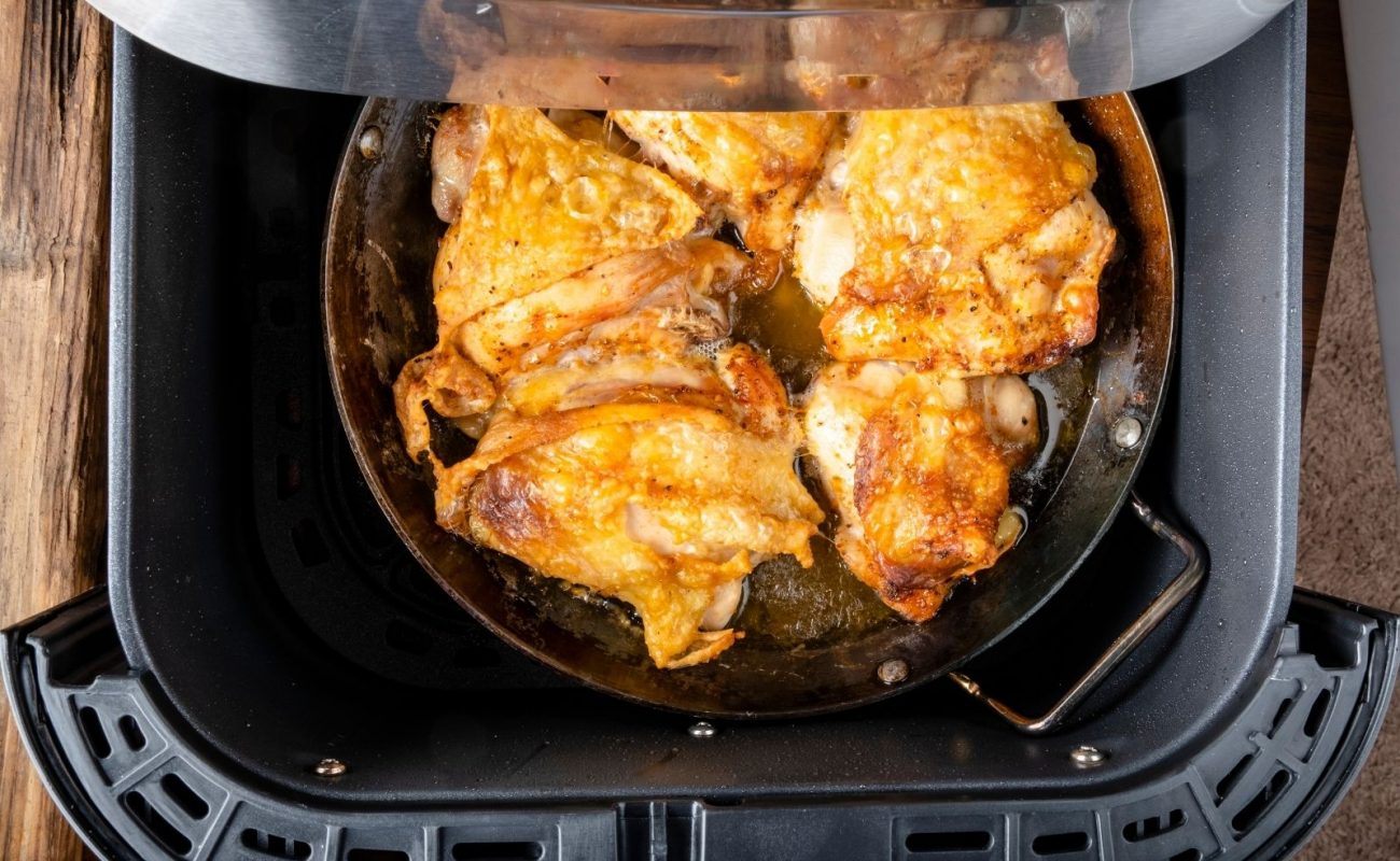 Wie lange dauert ein Hähnchen in der Heißluftfritteuse? - Küchenfinder