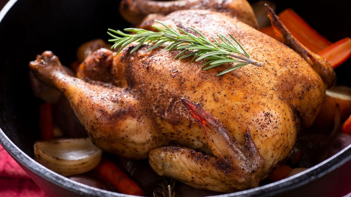 Wie lange braucht ein gefrorenes Ha?hnchen im Backofen?