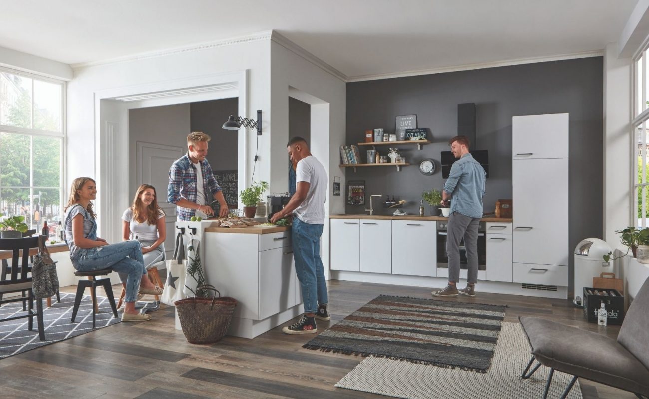 Die Küche ist in einer WG nicht nur zum Kochen da. Foto: nobilia elements