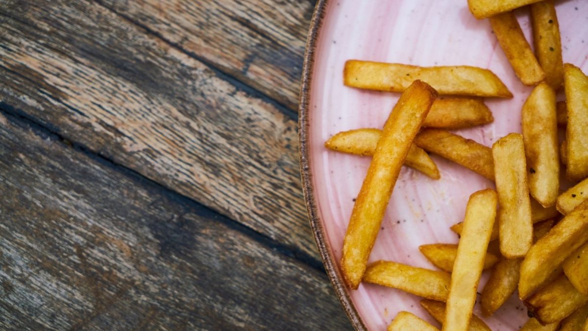 pommes aufwärmen