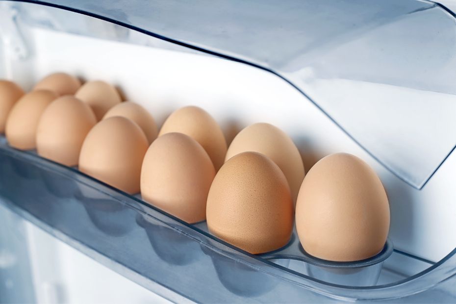 Eier im Kühlschrank