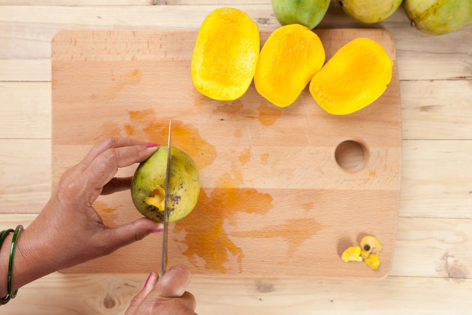 Mango schneiden