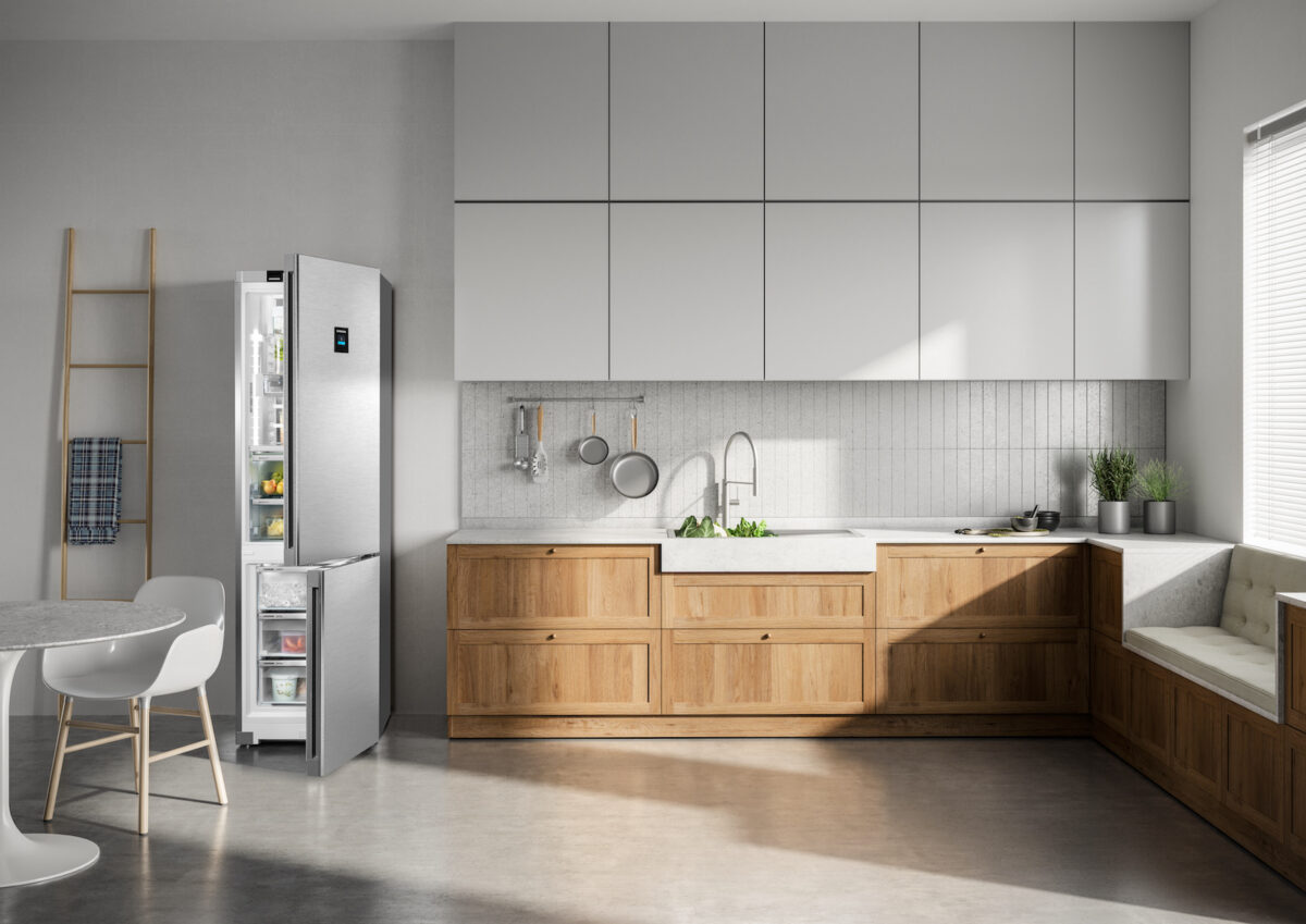 Die neuen Standkühlgeräte von Liebherr machen in jedem Küchendesign eine gute Figur. Foto: Liebherr Hausgeräte