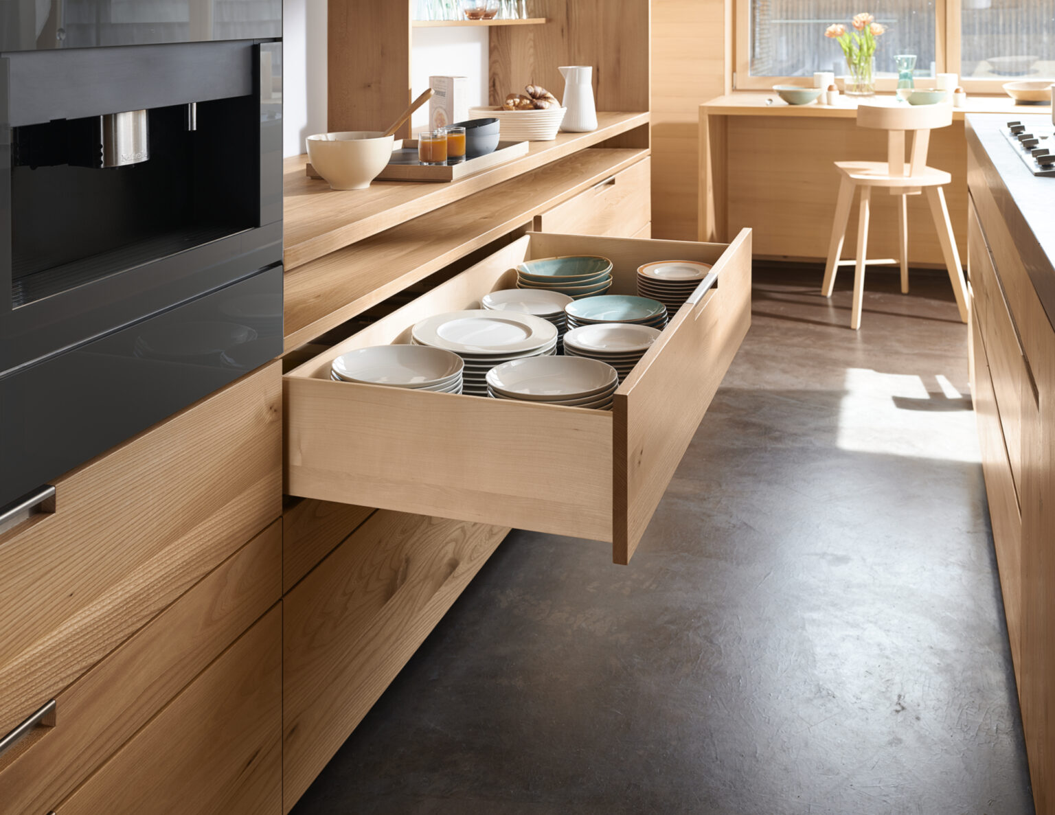 Schubladen aus Holz für den Wohlfühlfaktor in der Küche - Küchenfinder