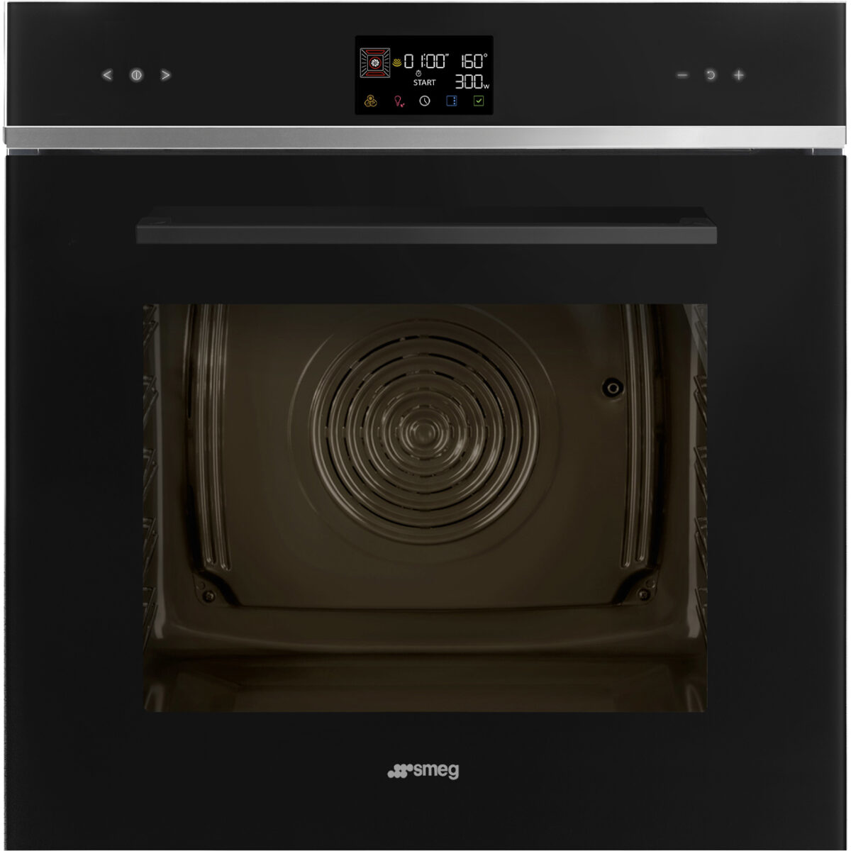 Praktisch und vielseitig: Der Smeg SpeedWaveXL Backofen in der Selezione-Designlinie kombiniert klassischen Backofen mit Mikrowellenfunktion – in klarer, moderner Optik mit funktionalem Bedienfeld.“Praktisch und vielseitig: Der Smeg SpeedWaveXL Backofen in der Selezione-Designlinie kombiniert klassischen Backofen mit Mikrowellenfunktion – in klarer, moderner Optik mit funktionalem Bedienfeld. Foto: Smeg