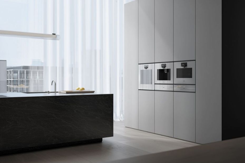 Gaggenau Minimalistic in heller Sterling-Ausführung